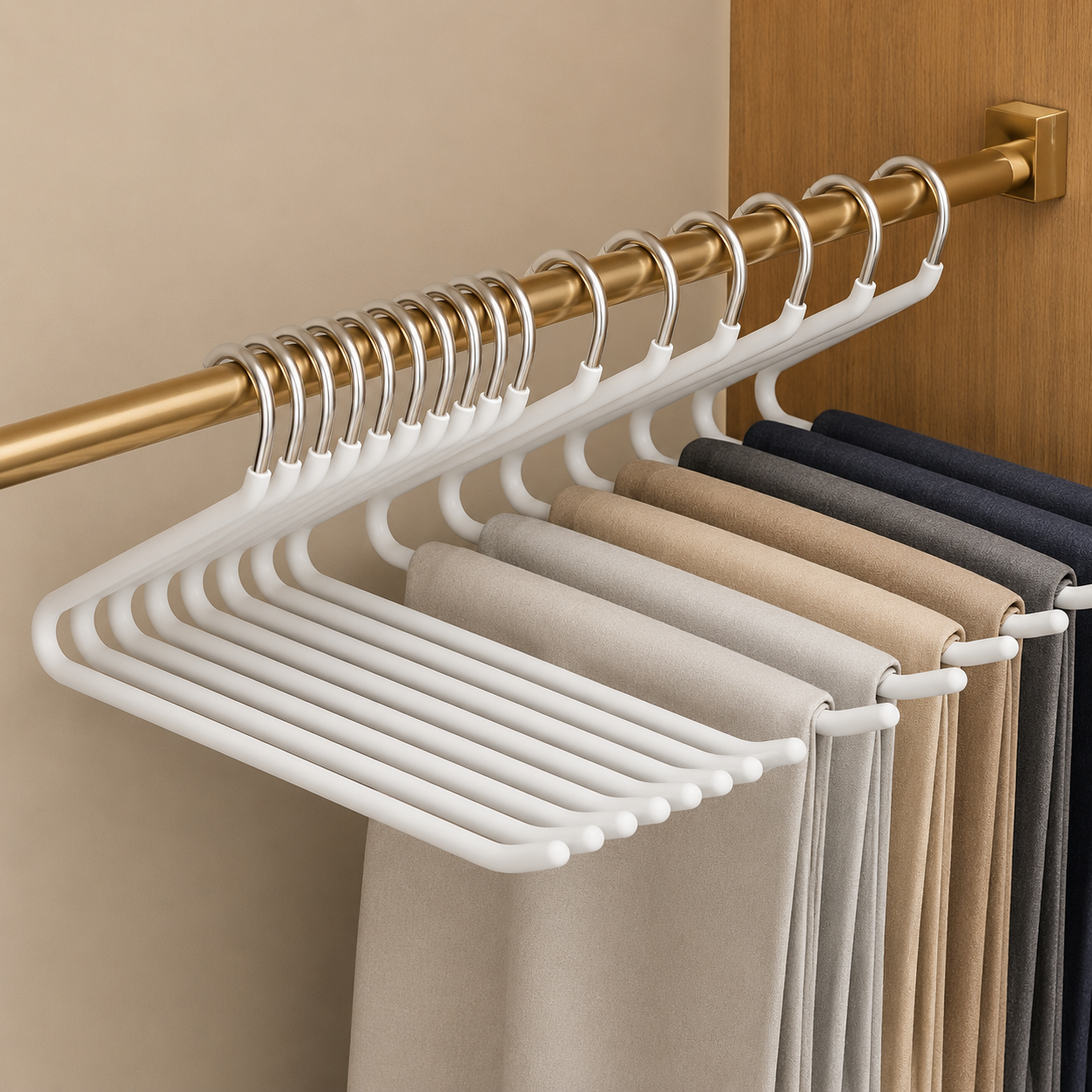 Pants Hanger Z-Shaped Set of 10