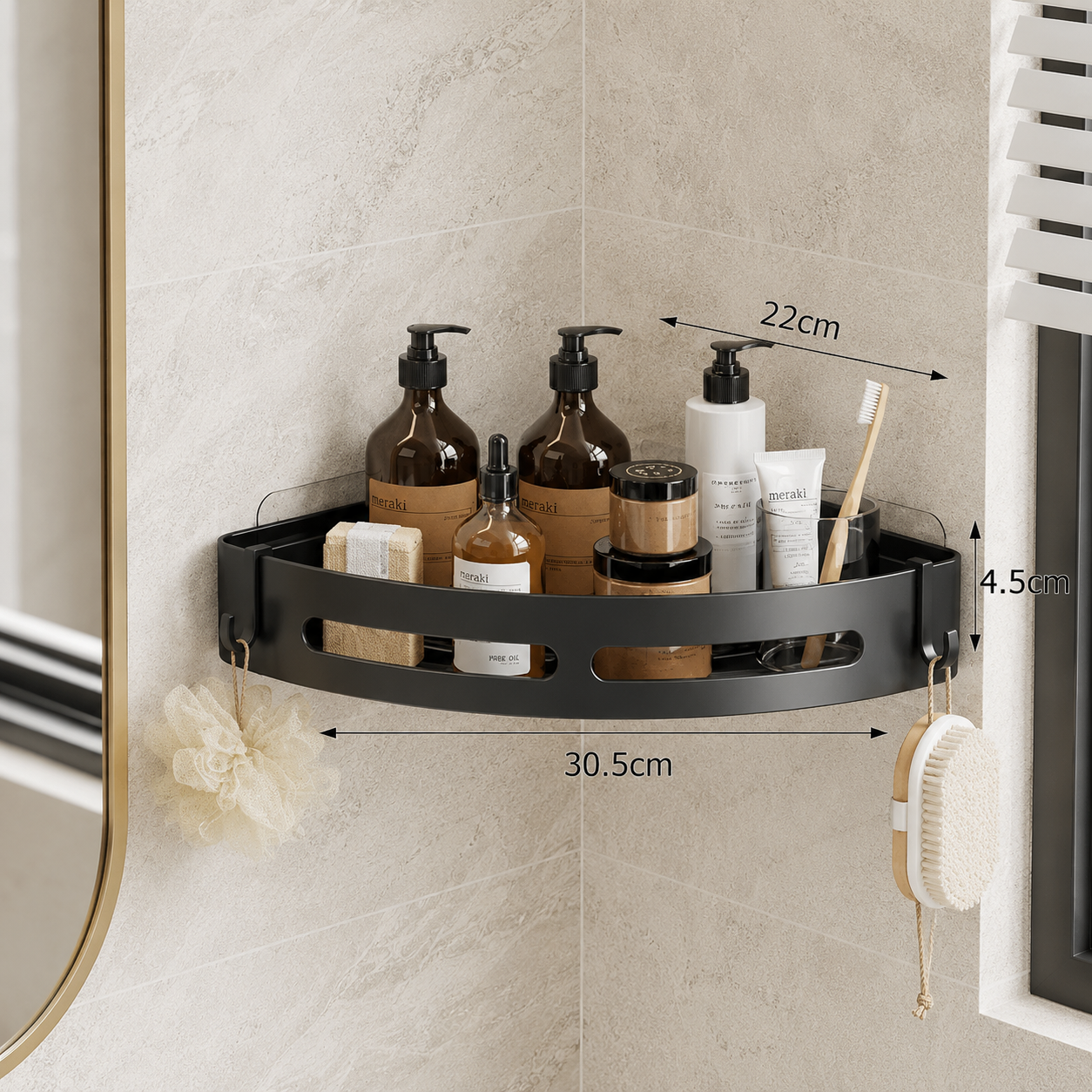 Shower Shelf Storage Organizer