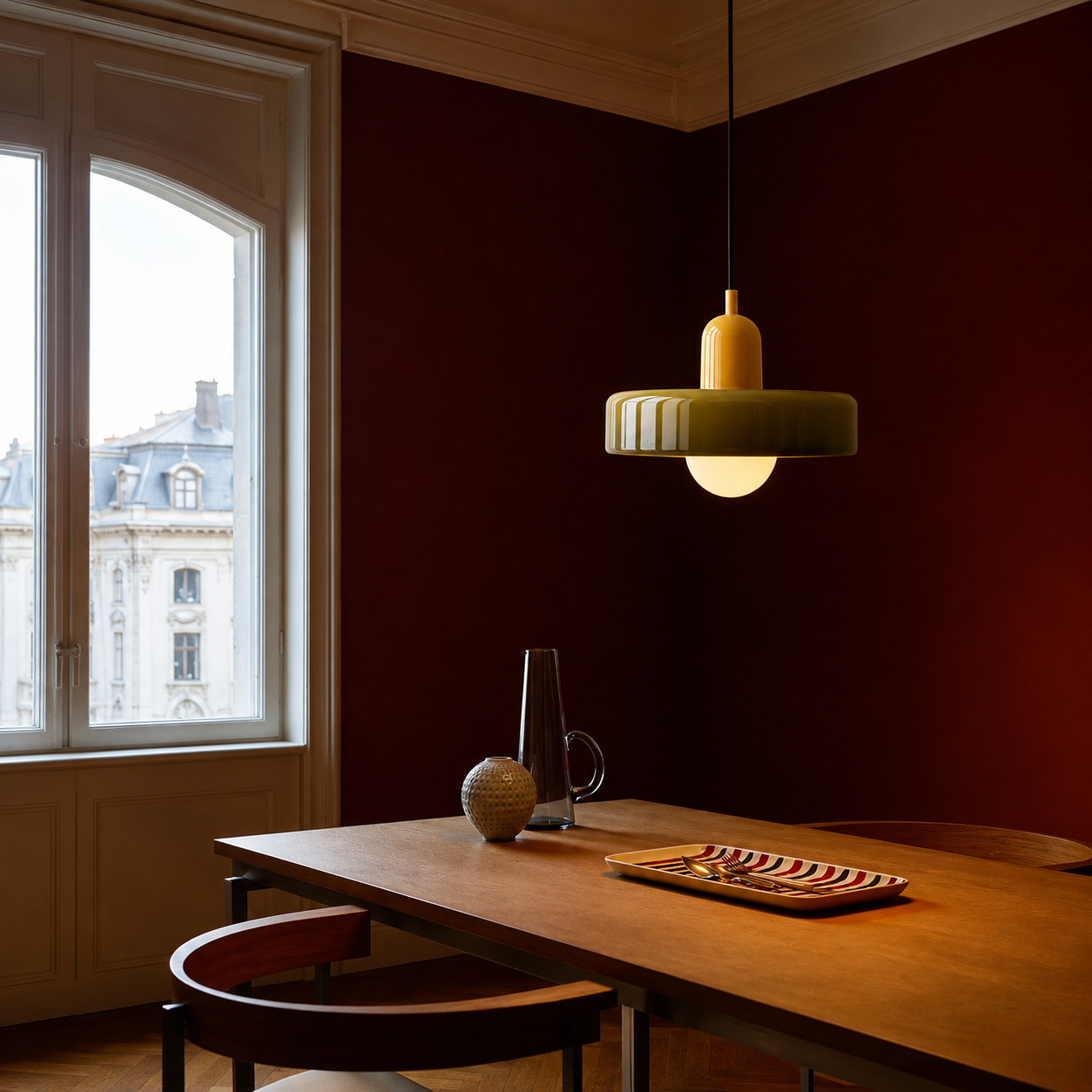 Colorful Glass Pendant Light