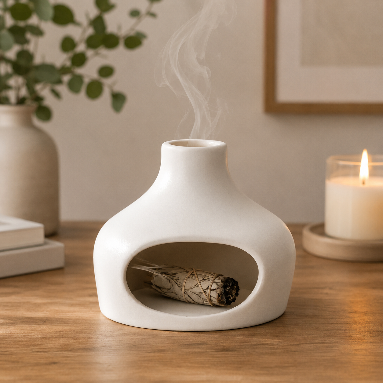 Mini Chimenea Palo Santo Holder