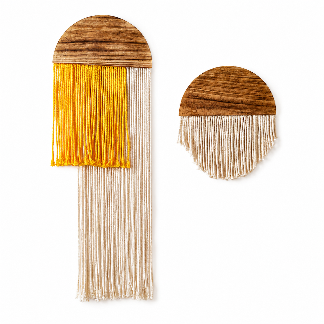 Macramé Wall Hanging Decor Set of 2