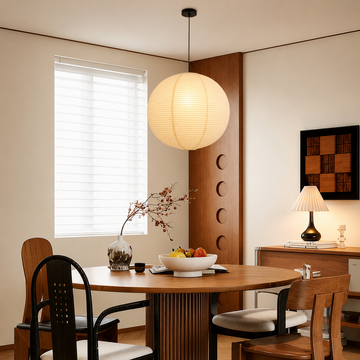 Japanese Rice Paper Pendant Light