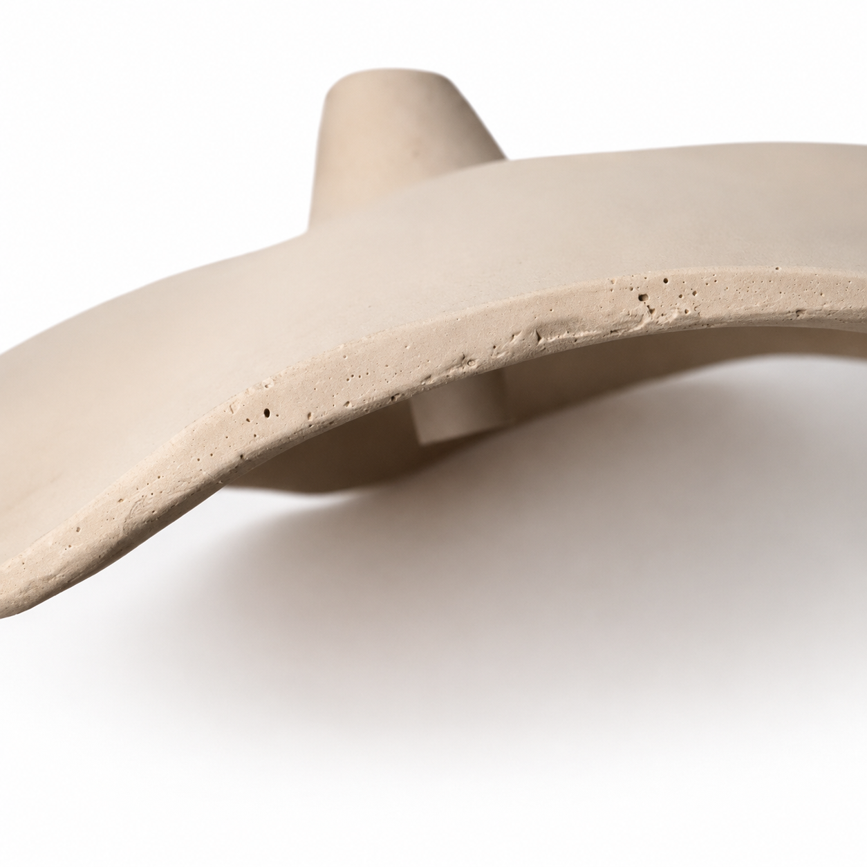 Lotus Cement Pendant Light 42cm | Wabi Sabi Japandi Ceiling Lamp