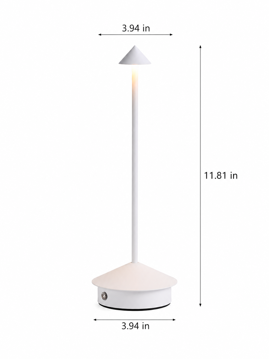 Cone Shade Wireless Table Lamp