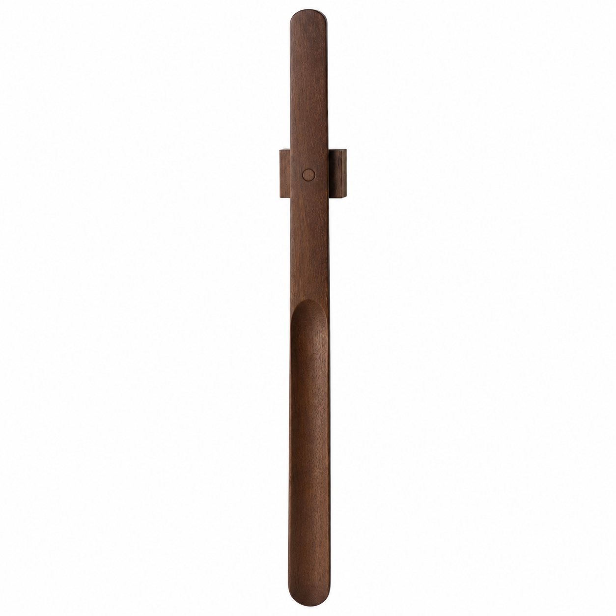 Wooden Shoe Horn Magnetic Wall Mount