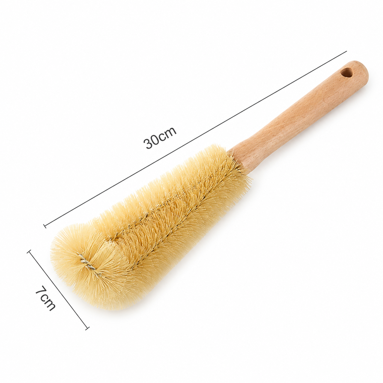 Bottle Cleaning Brush Wooden Handle