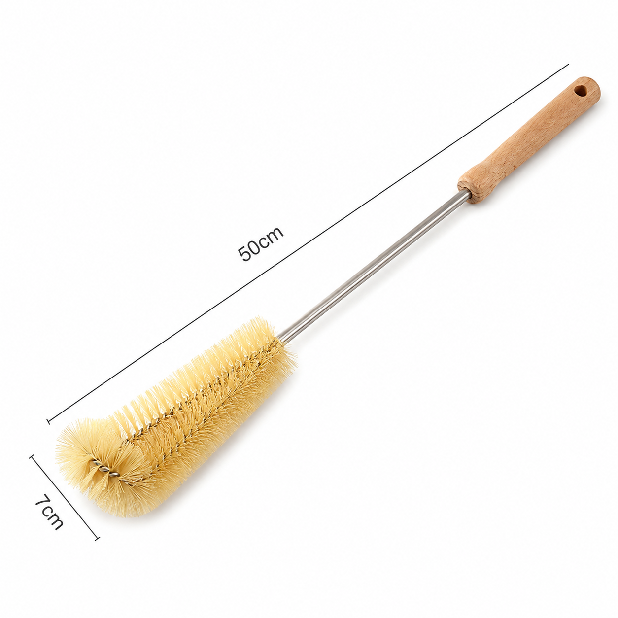 Bottle Cleaning Brush Wooden Handle