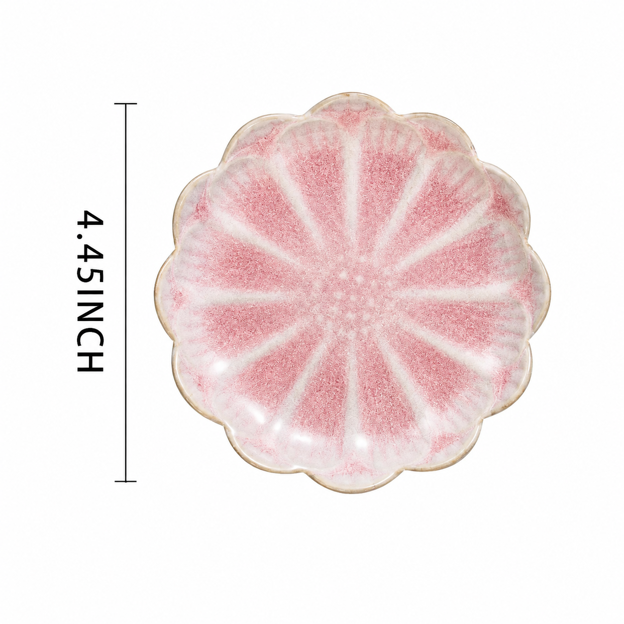 Ceramic Jewelry Tray Lotus Design