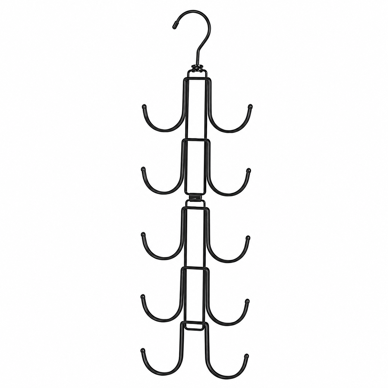 Purse Organizer Hanger - 10-Hook Storage Rack