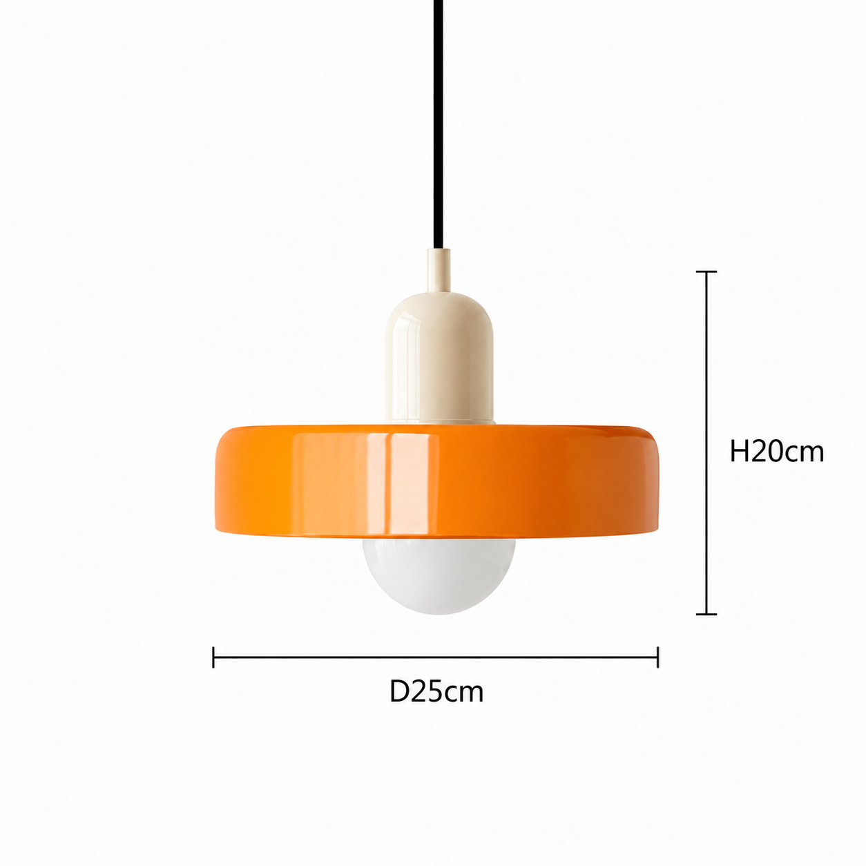 Colorful Glass Pendant Light