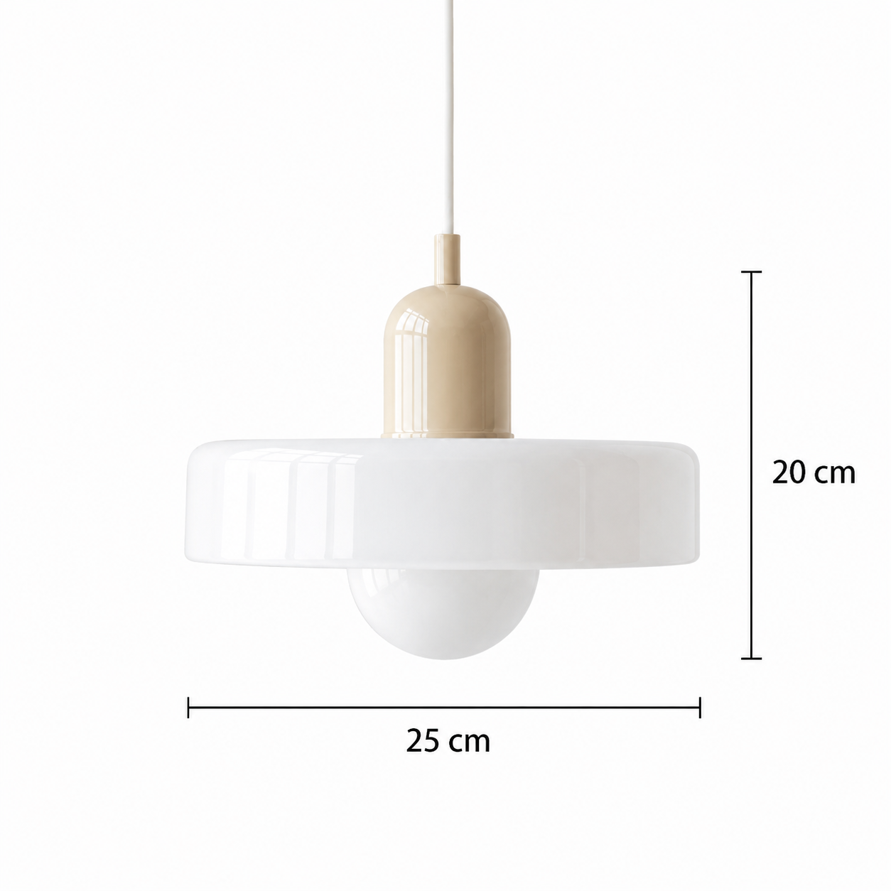 Colorful Glass Pendant Light