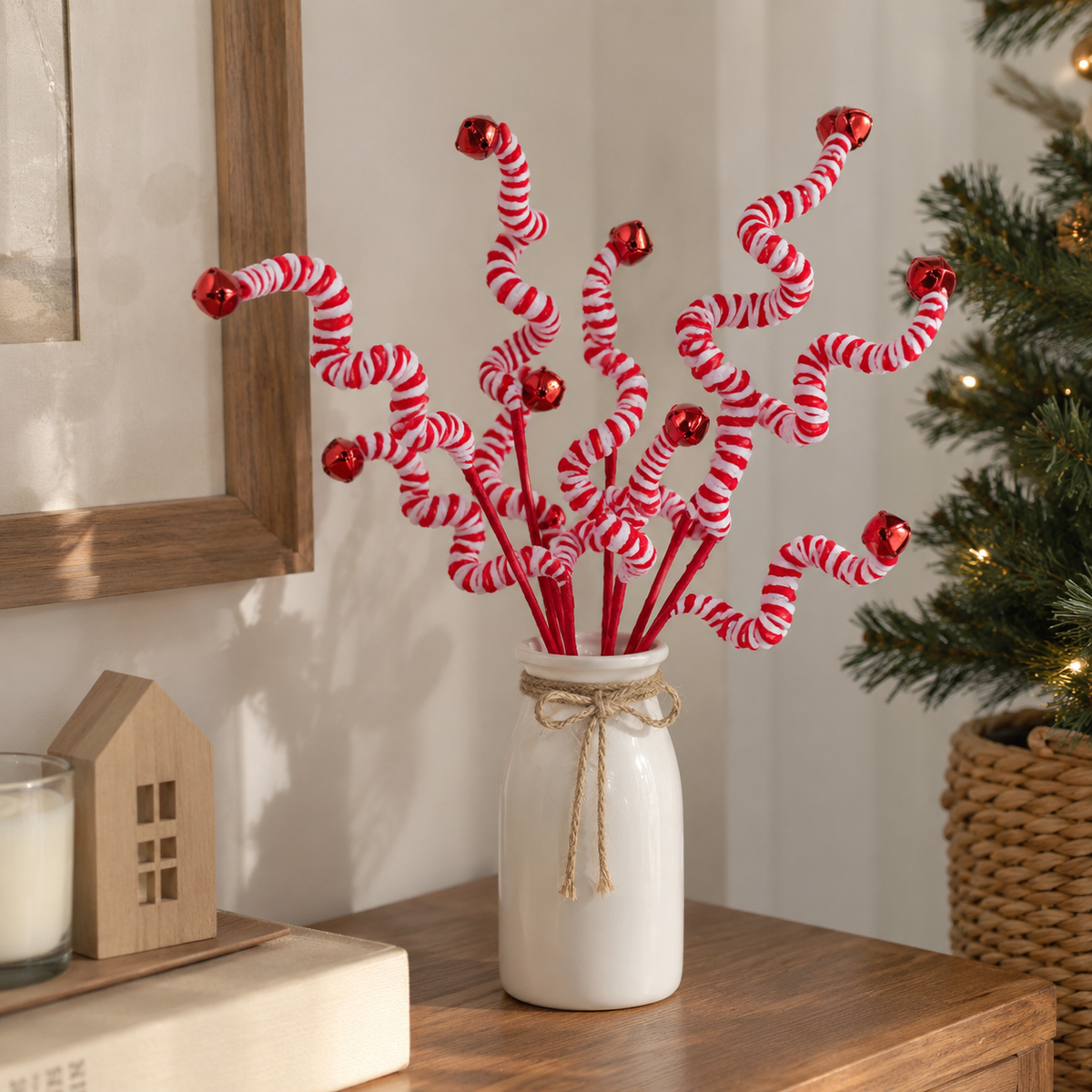 Christmas Candy Swirl Tree Pick