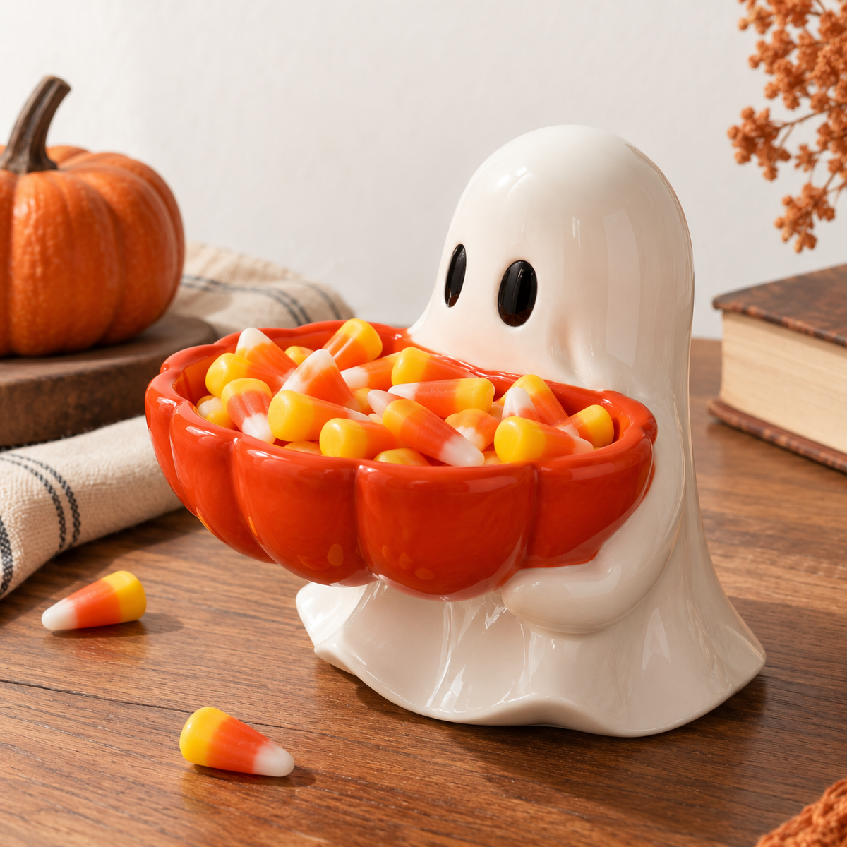 Halloween Ghost Candy Bowl