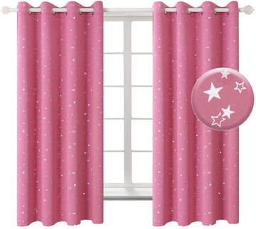 Kids Blackout Curtains - Sparkling Star Print