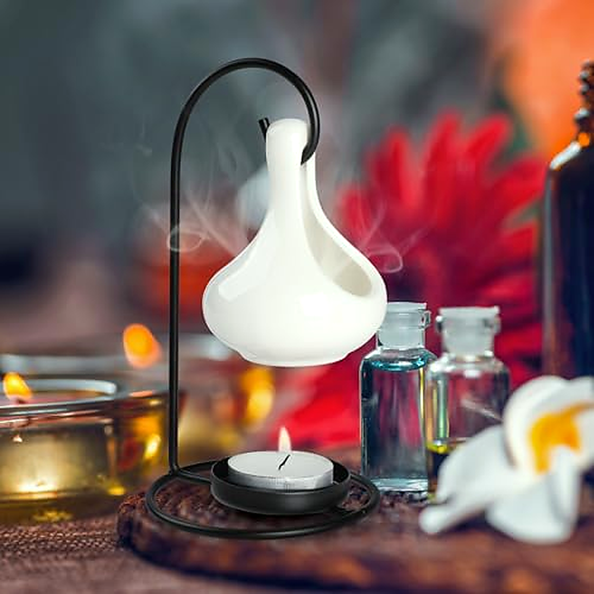 Essential Oil Burner - Hanging Ceramic Design
