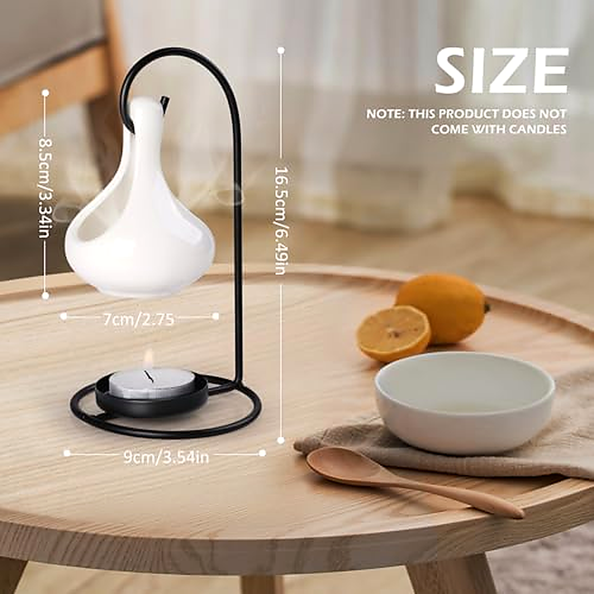 Essential Oil Burner - Hanging Ceramic Design