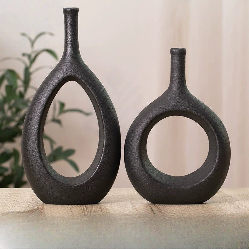 European-Style Retro Ceramic Vase