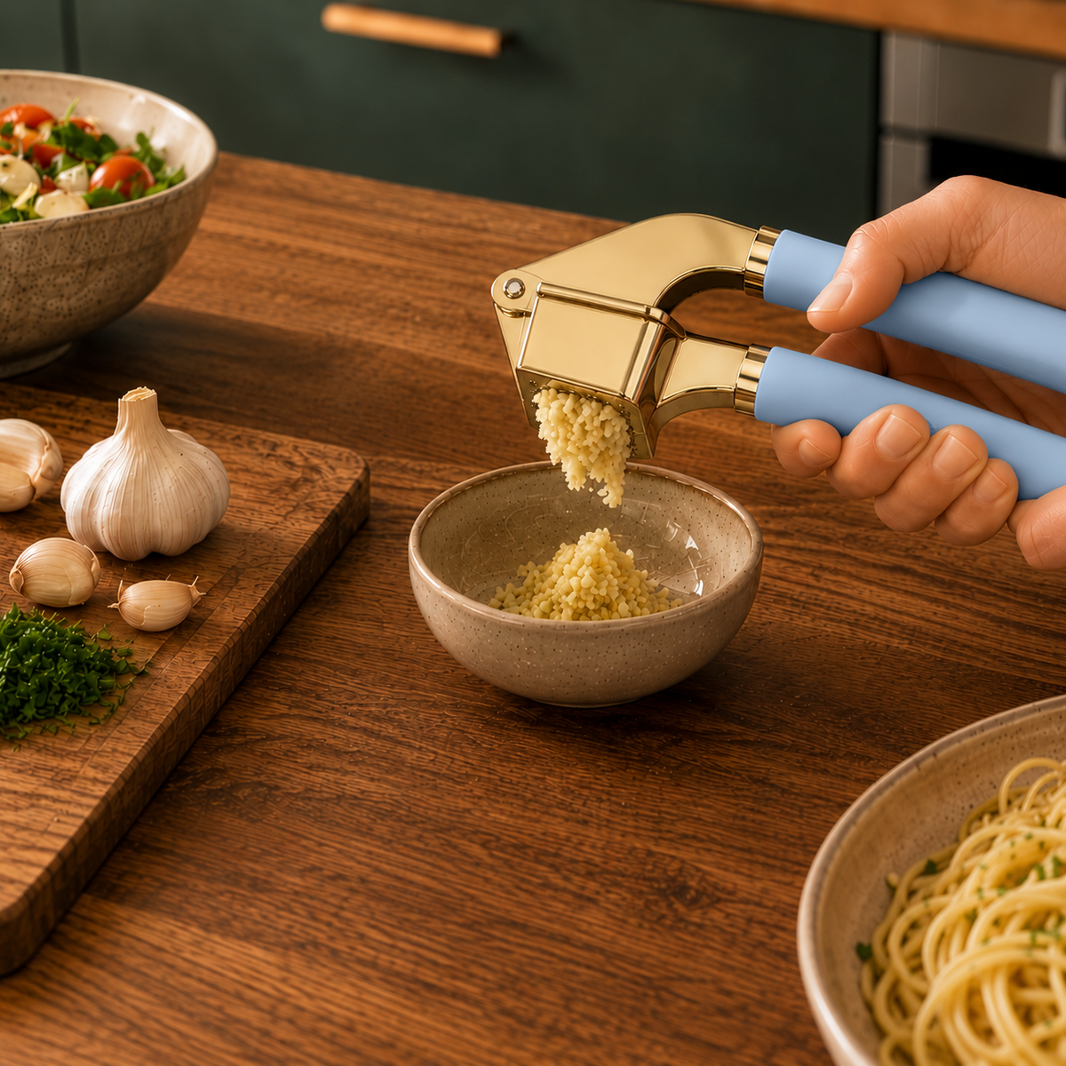 Acacia Cutting Board Kitchen Tool Set 6-Piece