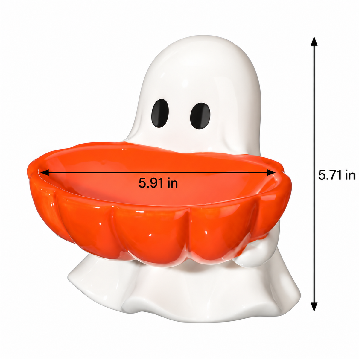 Halloween Ghost Candy Bowl