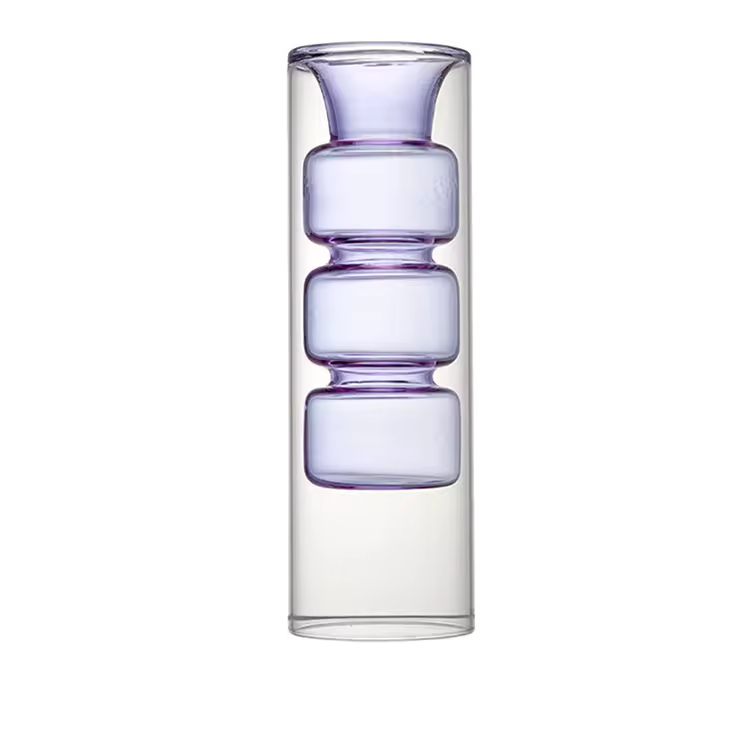 Celeste Dual-Layer Glass Vase