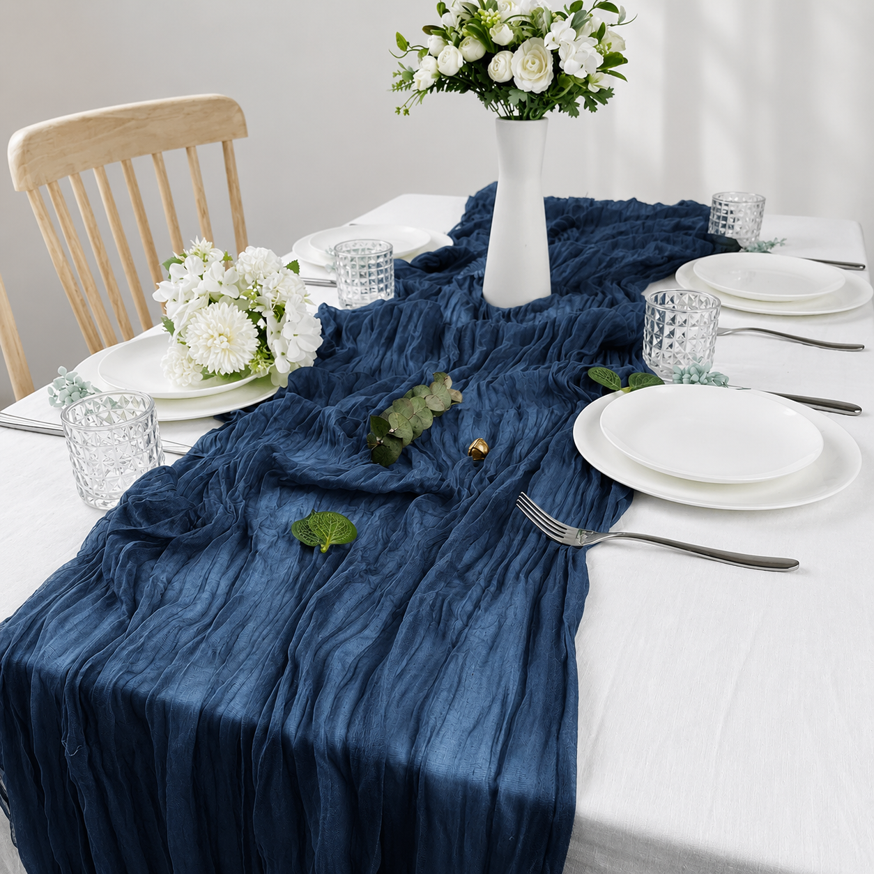 Sheer Table Runner – Lightweight Table Drape