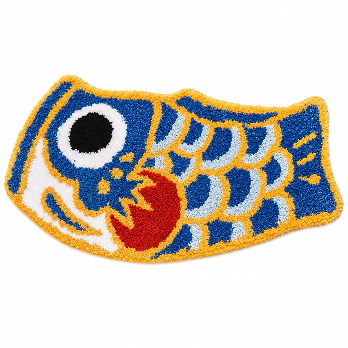 Japanese Koi Fish Bath Mat