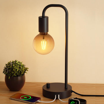 Minimalist Industrial Table Lamp