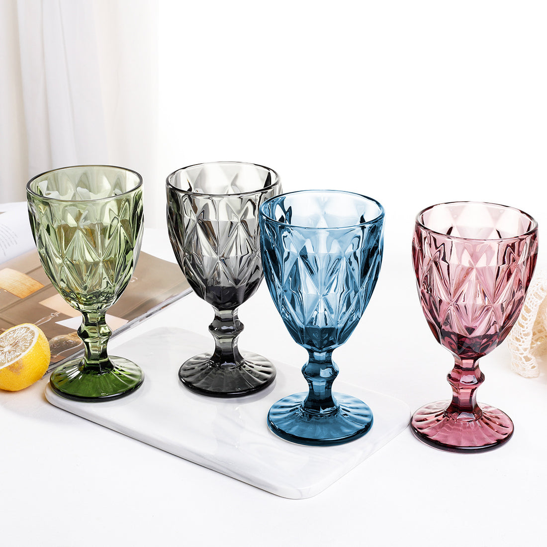 Vintage European Style Goblet Glass