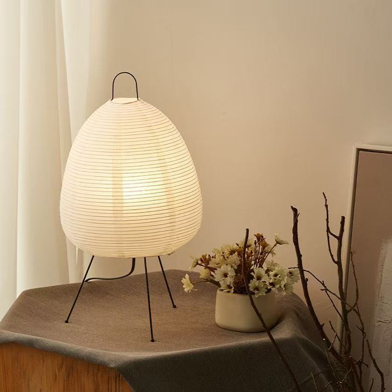 Japanese Rice Paper Table Lamp - Noguchi Style