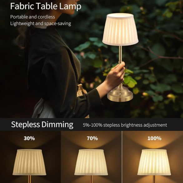 Cordless Classic Table Lamp – Rechargeable Touch Lamp