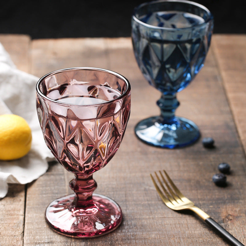 Vintage European Style Goblet Glass
