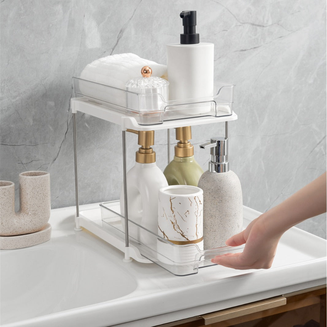 Multi-Purpose Storage Organizer with Drawers