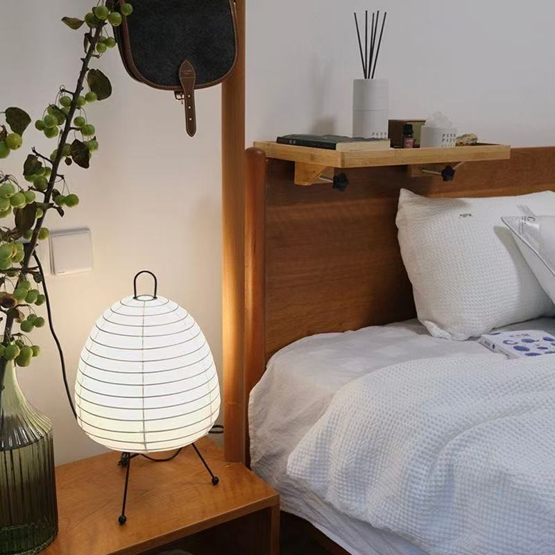 Japanese Rice Paper Table Lamp - Noguchi Style