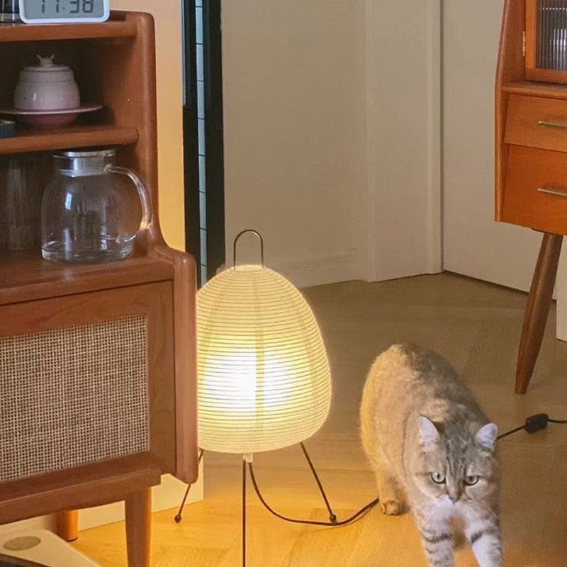 Japanese Rice Paper Table Lamp - Noguchi Style