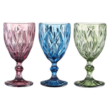 Vintage European Style Goblet Glass
