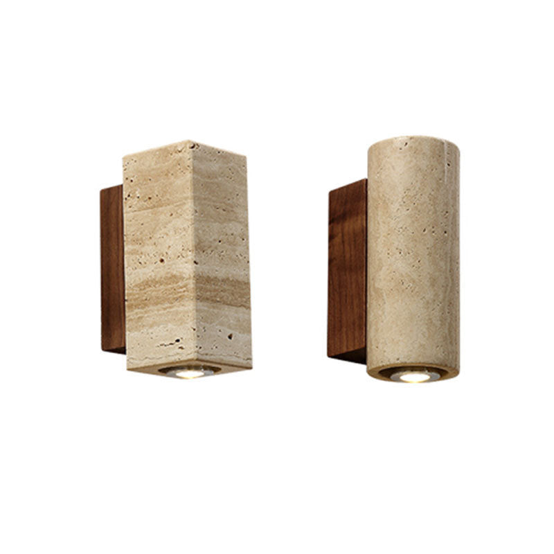 Travertine Wall Sconce