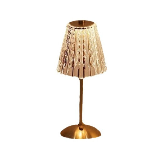 Crystal Wireless Touch Table Lamp