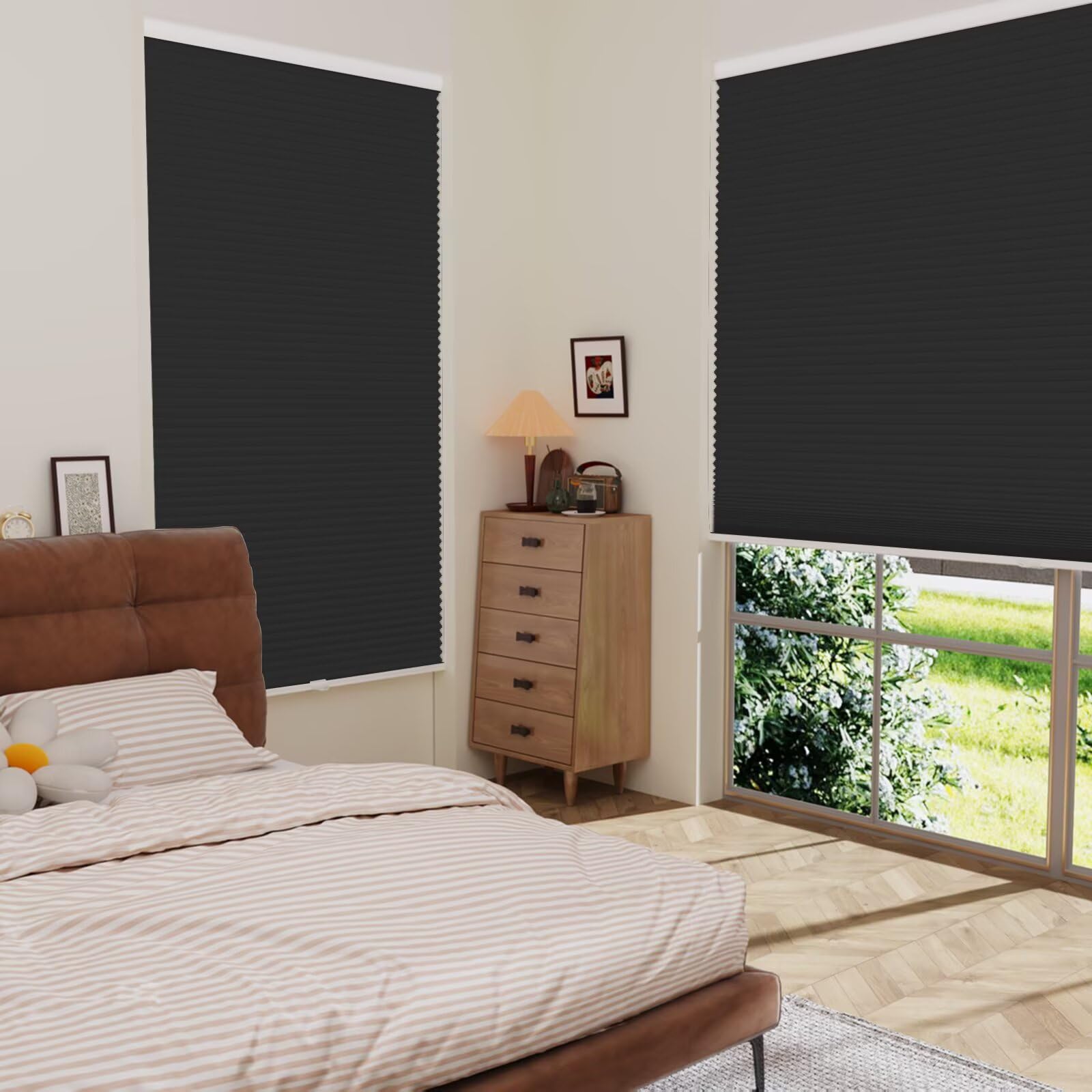 Cordless Honeycomb Window Shades