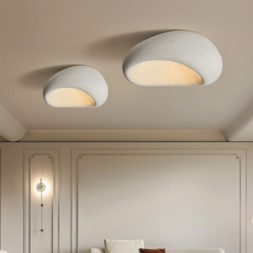 Wabi Sabi Ceiling Light - Sculptural Stone Design
