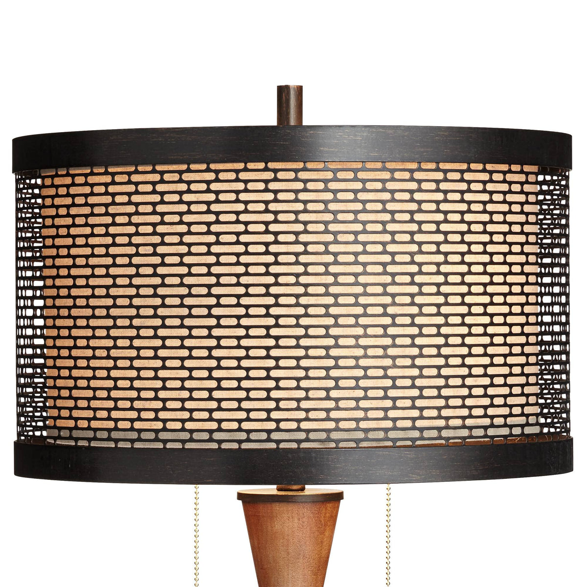 Wabi-Sabi Rattan Table Lamp - Woven Shade