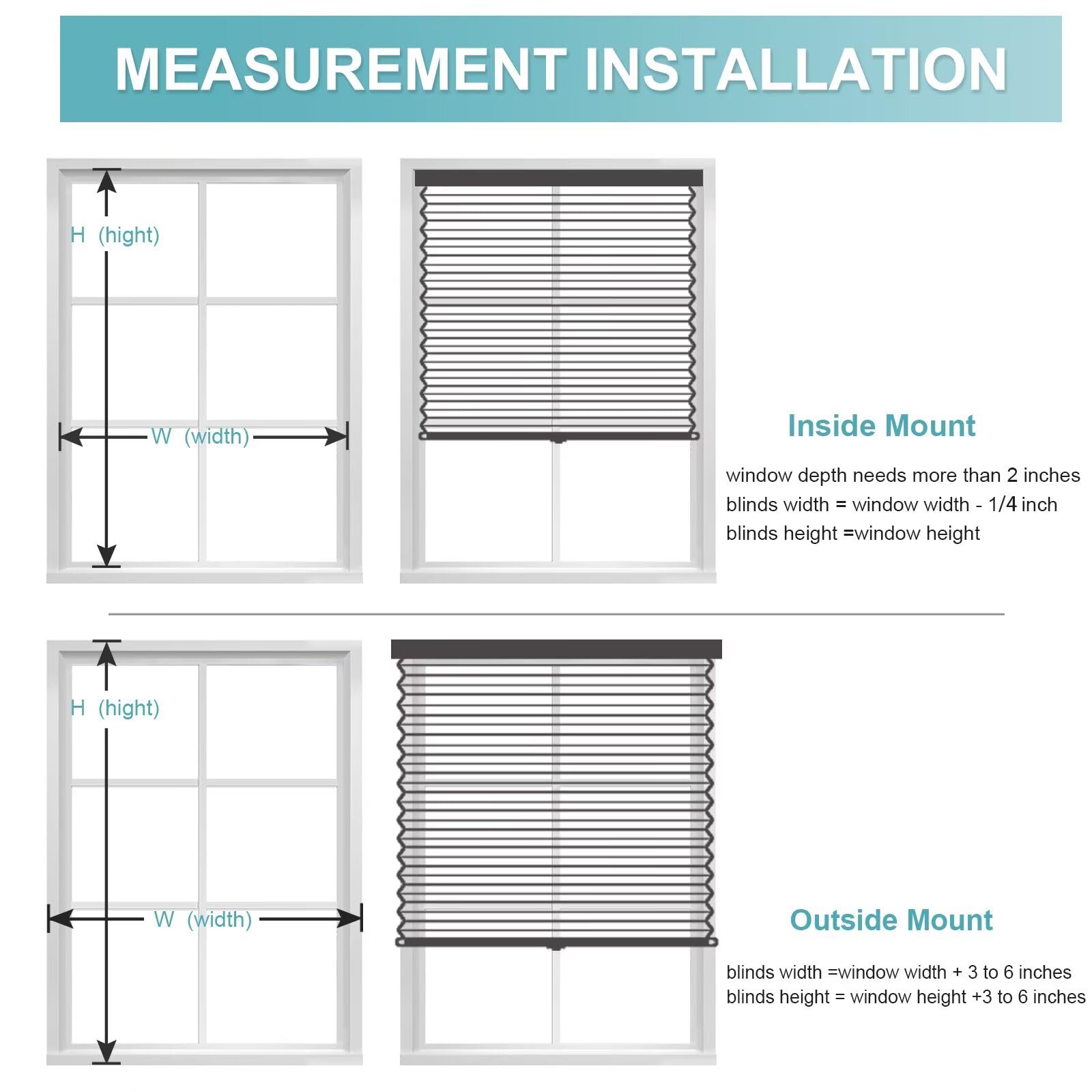 Cordless Honeycomb Window Shades
