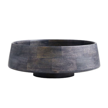 Mango Wood Bowls & Cutlery Dining Set