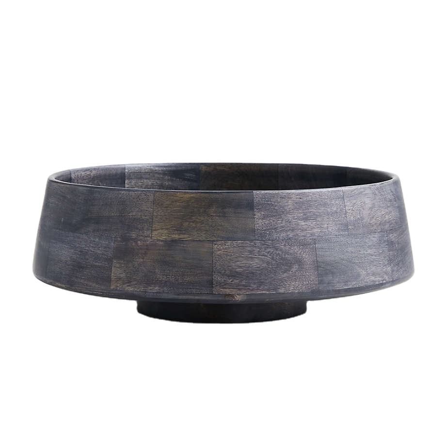 Mango Wood Bowls & Cutlery Dining Set