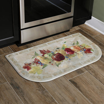 Farmhouse Fruit Kitchen Mat - Cushioned Comfort