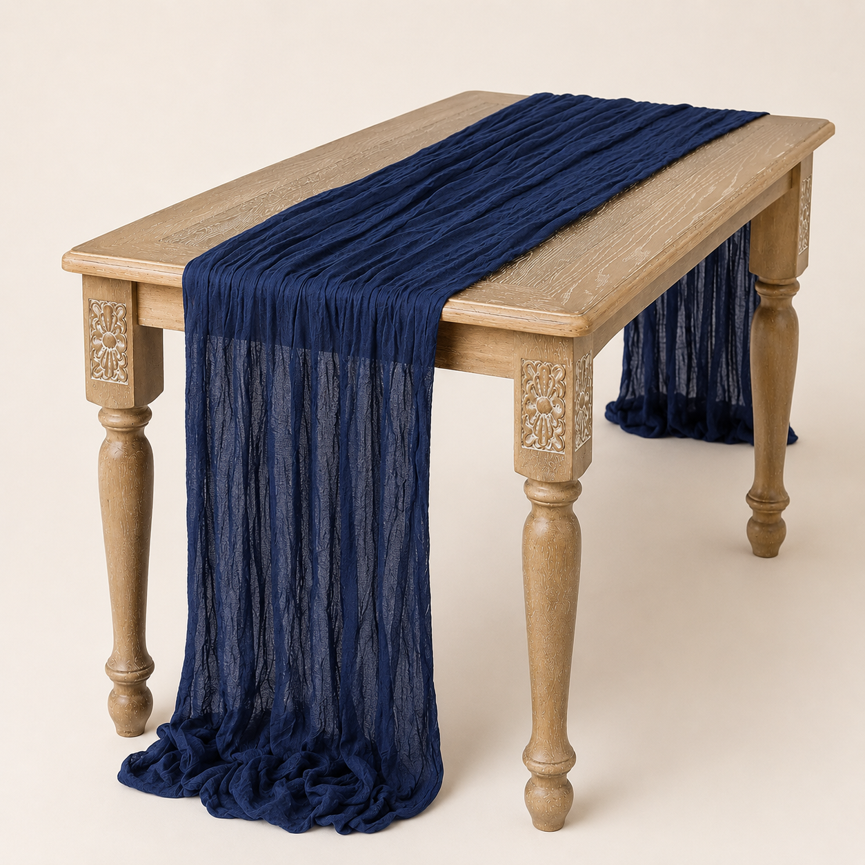 Sheer Table Runner – Lightweight Table Drape