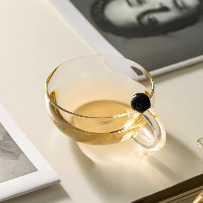 Nordic-Style Borosilicate Glass Teapot
