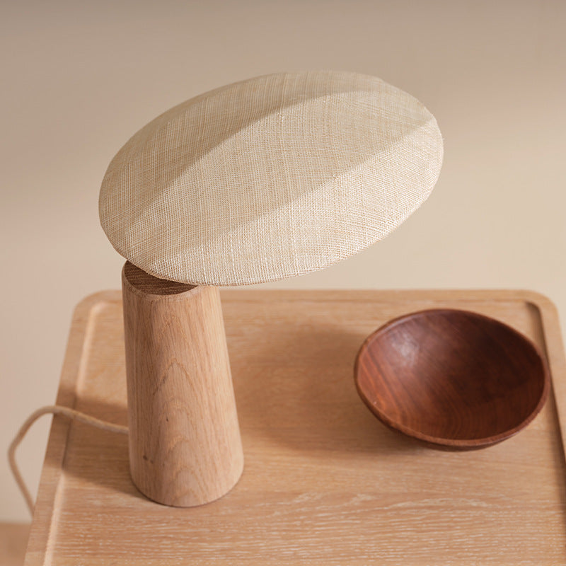 Wood & Linen Harmony Lamp