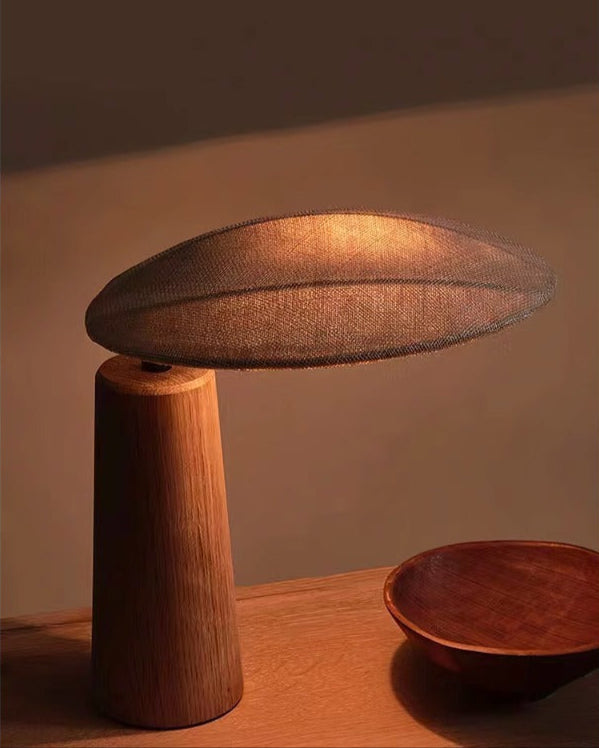 Wood & Linen Harmony Lamp