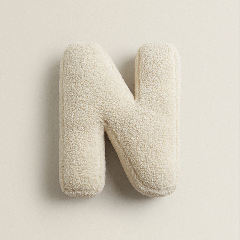 Alphabet Letter Pillow | A–Z Decorative Cushion