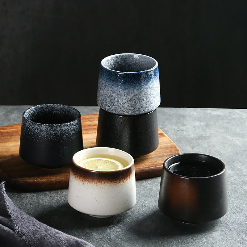 Ceramic Coffee Cup 6.8 oz Nordic Style Stoneware Coffe and Tea Mug